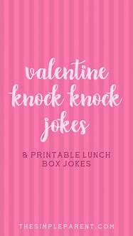 Image result for Valentine's Day Knock Knock Jokes