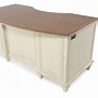 Image result for Antique White Office Desk with Drawers