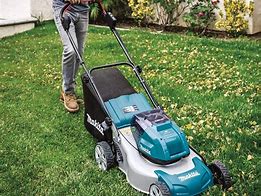 Image result for Battery Operated Lawn Mowers