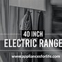 Image result for 40 Inch Electric Range White