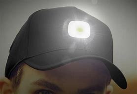 Image result for Red Head LED Cap