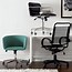 Image result for Rust Leather Office Chair