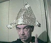 Image result for Man in Tin Foil Hat