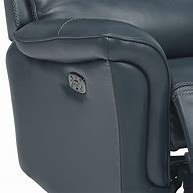 Image result for rooms to go castmore navy triple power leather recliner