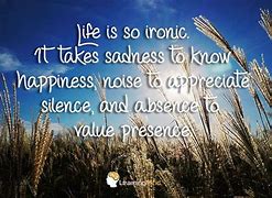 Image result for Life Is so Ironic It Takes Sadness