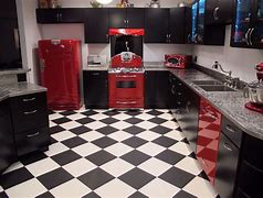 Image result for 50s Diner Kitchen Decor Floor Tile