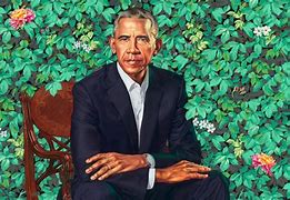 Image result for Barack Obama Presidential Painting