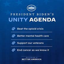 Image result for Unity agenda progress Biden