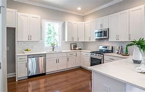 Image result for Sunset Bronze Appliances in White Kitchen