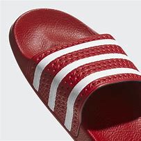 Image result for Adidas Adilette Slides Red