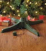 Image result for 2' Electric Rotating Christmas Tree Stand | Green | One Size | Christmas Trees Tree Stands