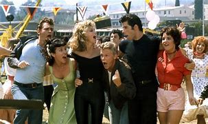 Image result for Grease Rizzo Red Dress
