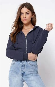 Image result for cropped hoodies with zipper