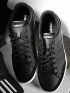 Image result for adidas casual shoes black