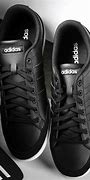 Image result for Adidas Black Mesh Tennis Shoes