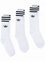 Image result for adidas crew socks black