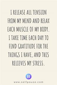 Image result for Affirmations for Dealing with Stress