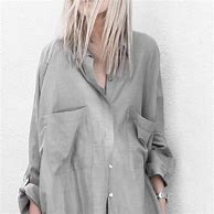 Image result for Oversized Brown Shirt