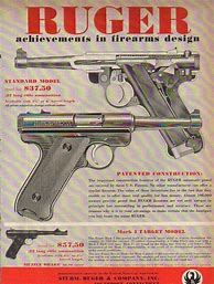 Image result for Ruger Vintage Gun Ads