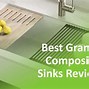 Image result for White Granite Composite Kitchen Sinks Drop In
