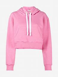 Image result for Pink Crop Top Hoodie and White Jeans and Converse