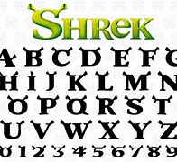 Image result for Shrek Alphabet T