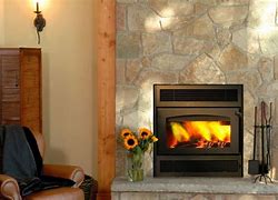 Image result for Zero Clearance Wood Stove Corner