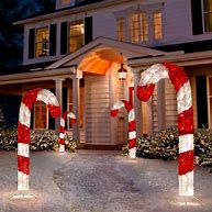 Image result for Candy Cane Outdoor Christmas Decorations