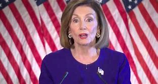 Image result for Picture of Pelosi Standing Up to Trump