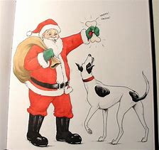 Image result for Santa Claus Pencil Drawing
