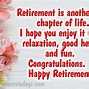 Image result for Happy Retirement Words