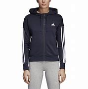 Image result for Adidas Fleece Hoodie Women with Zip