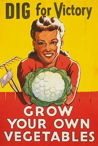 Image result for WW2 Propaganda Poster Dig for Victory