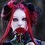 Image result for Gothic Hairstyle