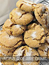 Image result for Pumpkin Spice Sugar Cookies