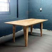 Image result for Rustic Plywood Table