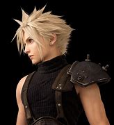 Image result for FF7 Cloud Side Profile PS1