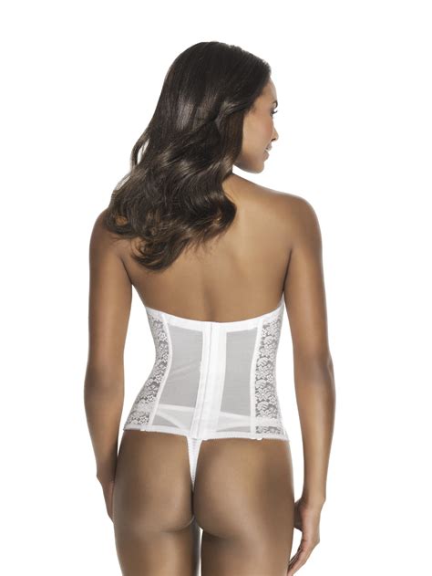 Sexy strapless Basque for the fuller figure from Dominique