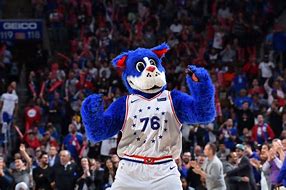 Image result for Sixers Mascot