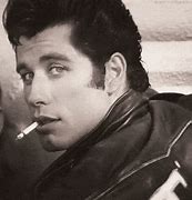 Image result for John Travolta From Grease Funny Smile