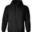 Image result for A Guy with Plain Black Hoodie with White Strings