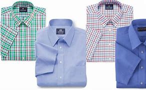 Image result for JCPenney Men's Short Sleeve Dress Shirts