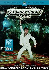 Image result for saturday night fever dvd