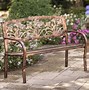 Image result for Outdoor Wood Park Bench