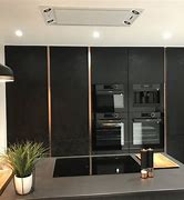 Image result for Black and Copper Kitchen