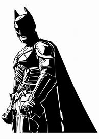 Image result for Batman Black and White Drawing Cartoon