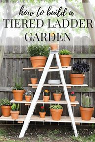 Image result for How to Build a Wood Tiered Plant Stand