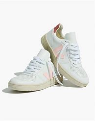 Image result for Veja Leather Low Top Sneakers Pink