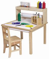 Image result for Wooden Art Desk