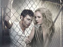 Image result for Vampire Diaries Caroline and Klaus Wallpaper